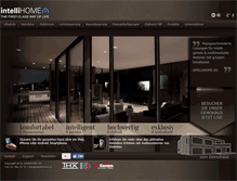 Tablet Screenshot of intellihome.ch