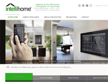 Tablet Screenshot of intellihome.fr